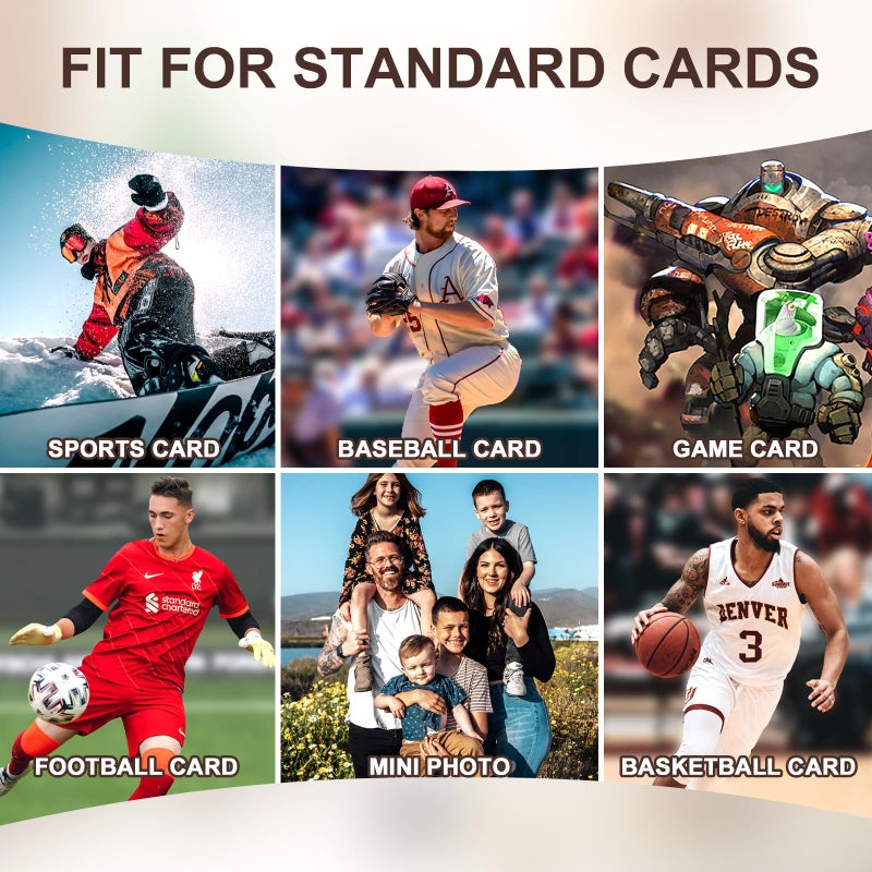 Kitoyz Card Sleeves Top Loaders for Trading Cards, Penny Soft Baseball Card Sleeves Protectors Fit for Sports, Football,MTG Card (5000PCS) - Image 3